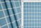1 Yard Checkered Plaid Yummy Rib Knit Fabric 4x2 Soft Stretch 58/60 Inches Wide